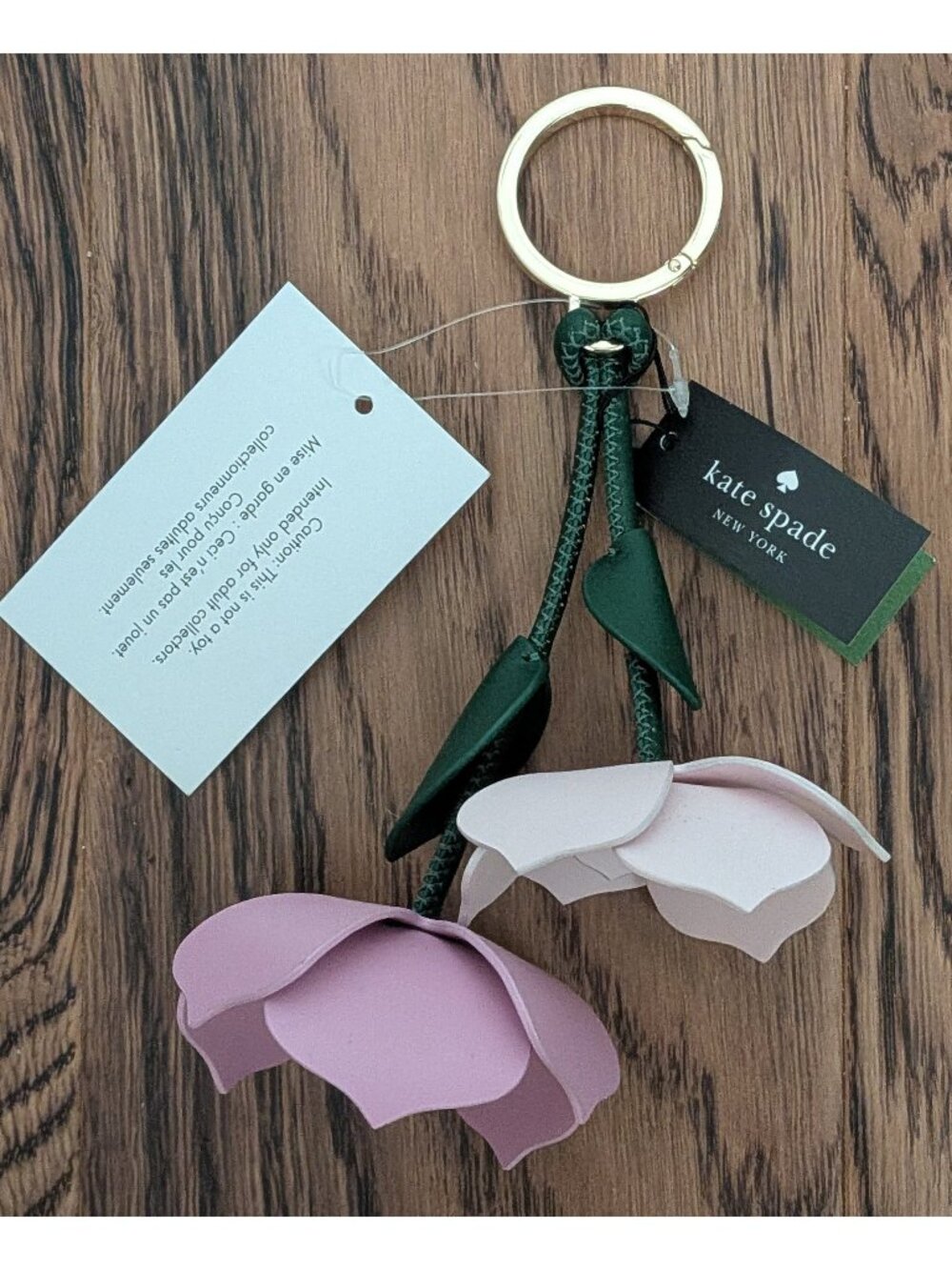 NWT Kate Spade flower charm - retailed for $129
